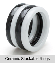 Ceramic Stackable Rings